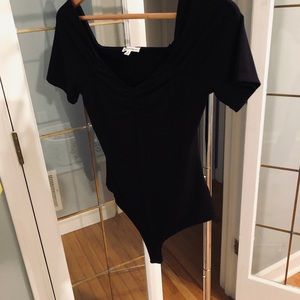 Black bodysuit: Neiman Marcus -Size Sm -Never Worn